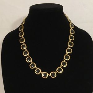 Reversible Necklace Black & Cream